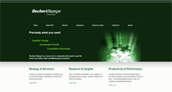 Desktop Screenshot of dechert-hampe.com