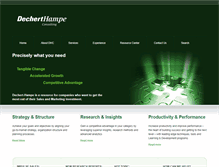 Tablet Screenshot of dechert-hampe.com